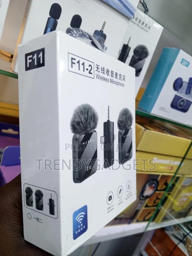 F11-2 Plug Play Wireless Microphone for Streaming Vlogs - thumbnail 3