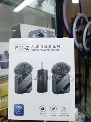 F11-2 Professional Wireless Audio System With Dual Mics