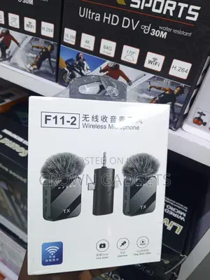 F11-2 Professional Wireless Audio System With Dual Mics