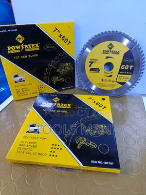 Circular Saw Blade 7 Inch Powertex 60T Cutting Disc