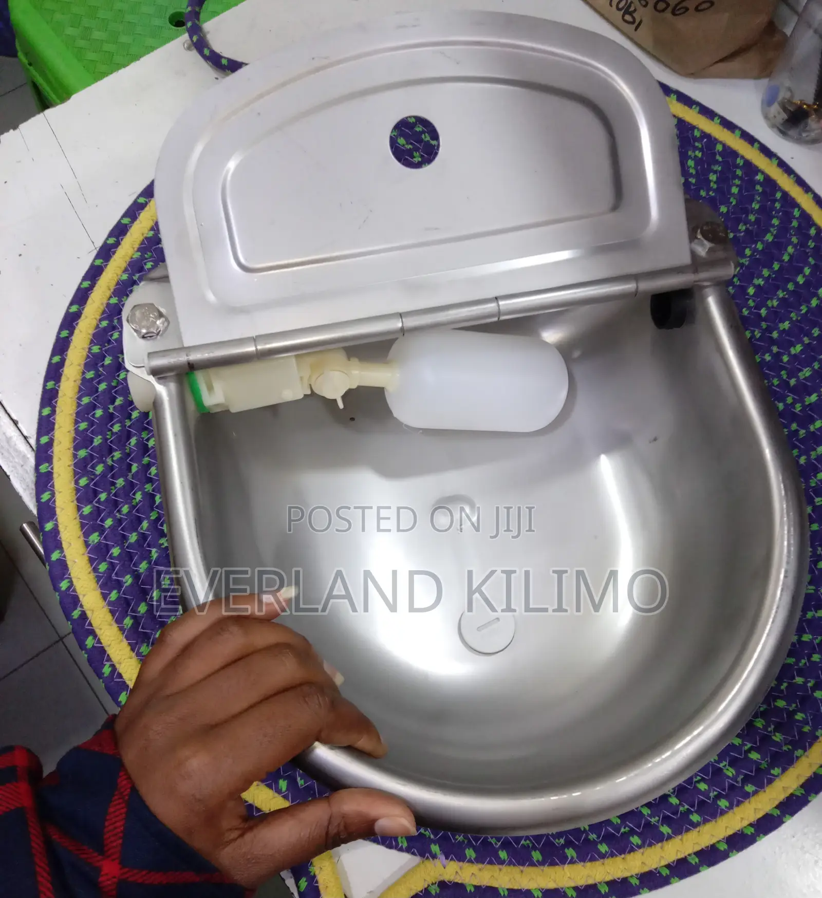 Horse/Cattles Stainless Water Bowl