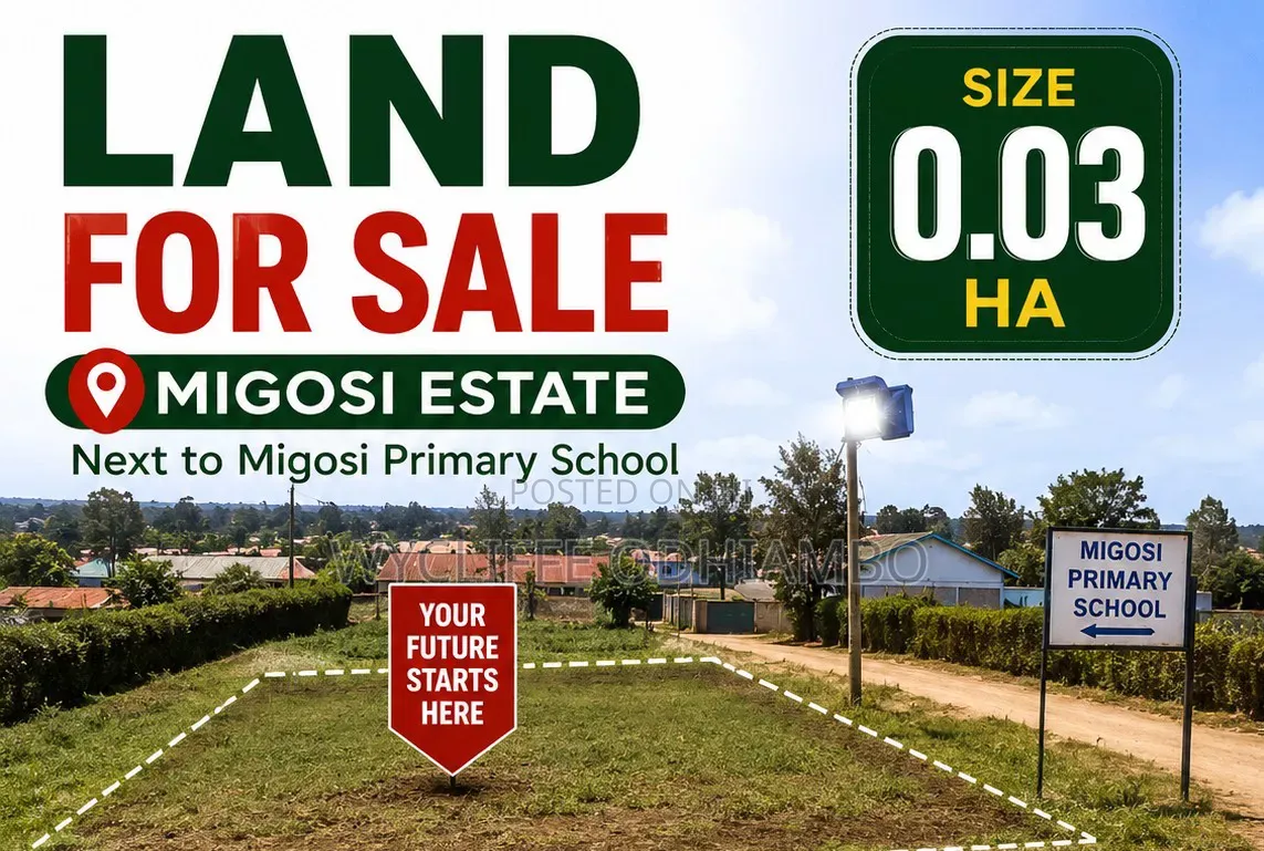0.03Ha, Land for Sale at Migosi Estate Kisumu