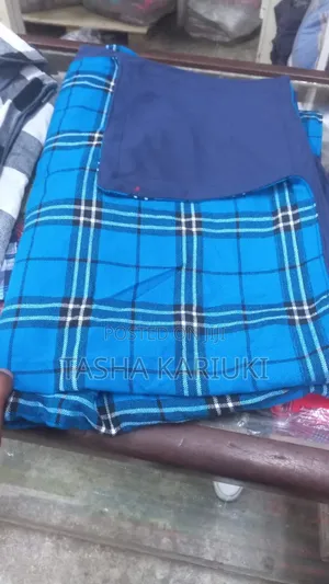High-Quality Light Fleece Maasai Shuka Blanket