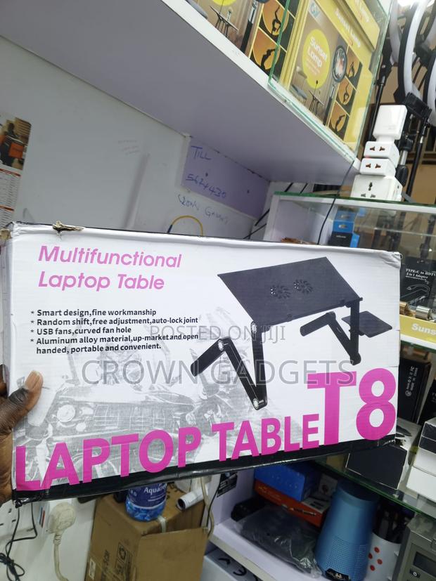 Portable T8 Laptop Table With 360° Adjustable Legs - thumbnail 2