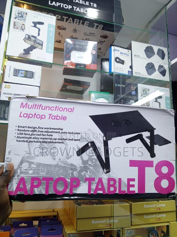 T8 Foldable Laptop Desk for Study Work Gaming - main view