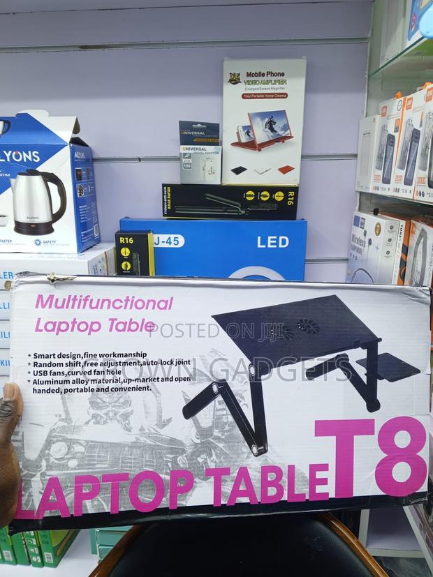 T8 Foldable Laptop Desk for Study Work Gaming - thumbnail 2