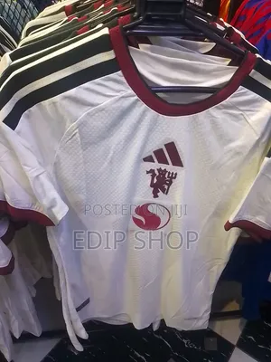 Manchester United 2026/27 Third Kit. White Man U Jersey
