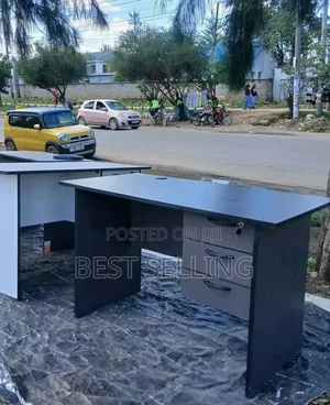 Modern Dark Grey Office Desk 1.2mtrs