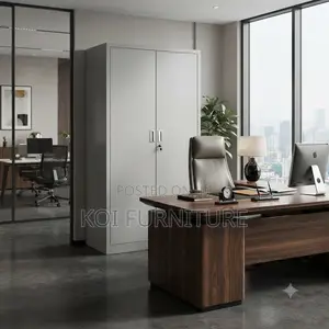 Office Cabinet; Lockable Filing Cabinet With 2 Doors