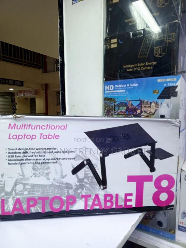 T8 Multifunction Laptop Workstation With Built-in USB Fans