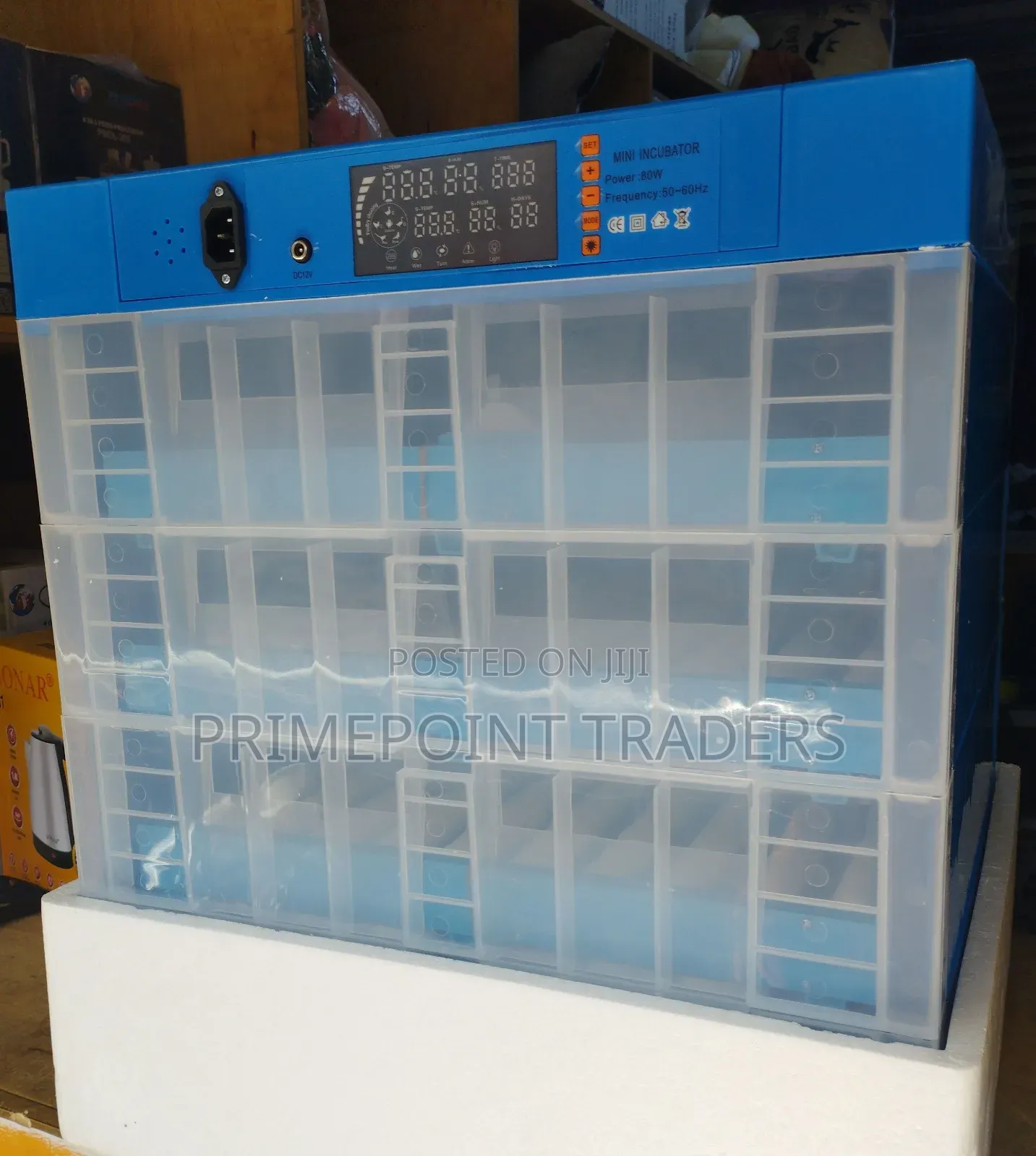 128 Eggs Capacity Automatic Incubator – Efficient Poultry Hatching Sys