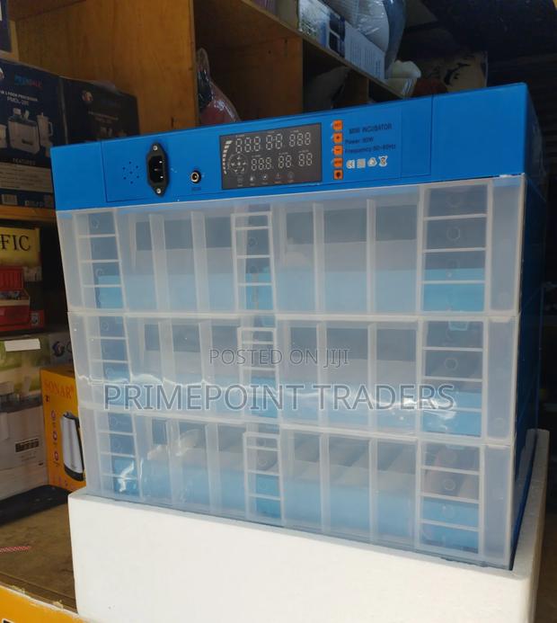 Premium 128 Eggs Automatic Digital Incubator – High Hatch Success - main view
