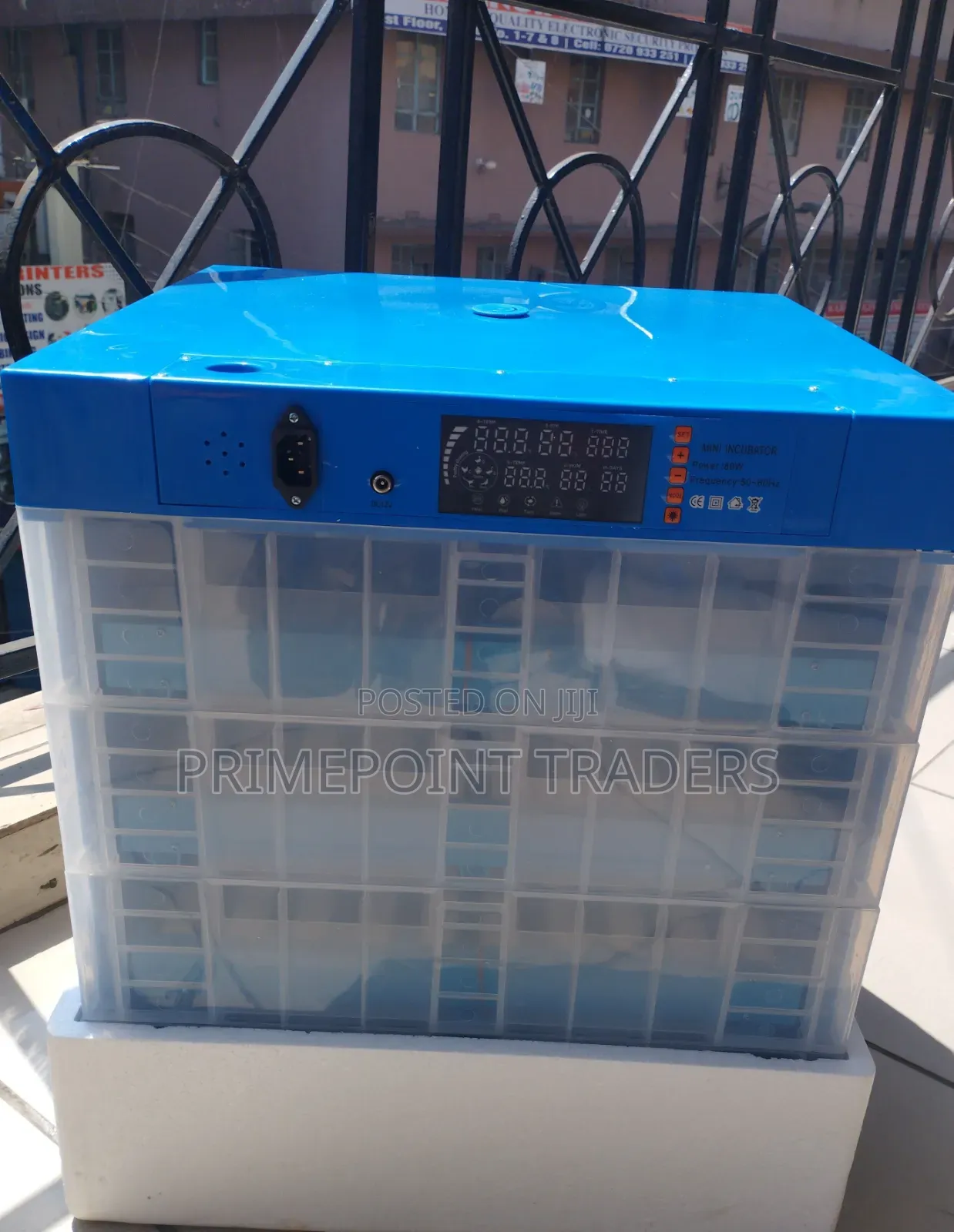 Premium 128 Eggs Automatic Digital Incubator – High Hatch Success
