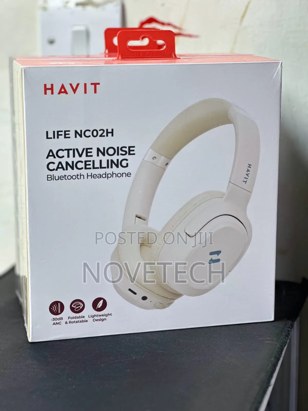 Havit NC02H Active Noise Cancelling Headset/ Headphones