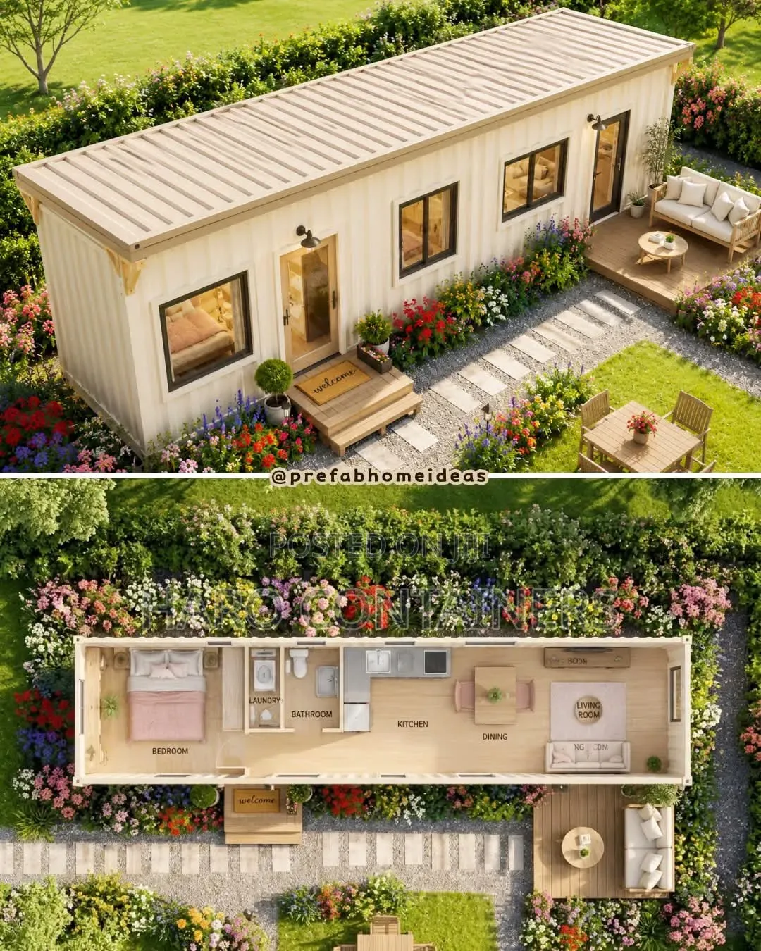 1 Bedroom Container