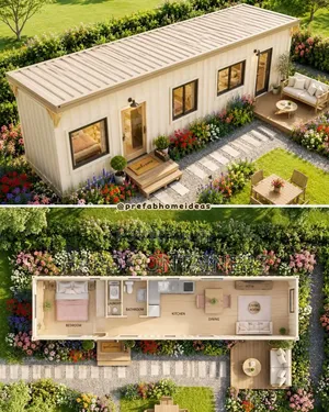 1 Bedroom Container
