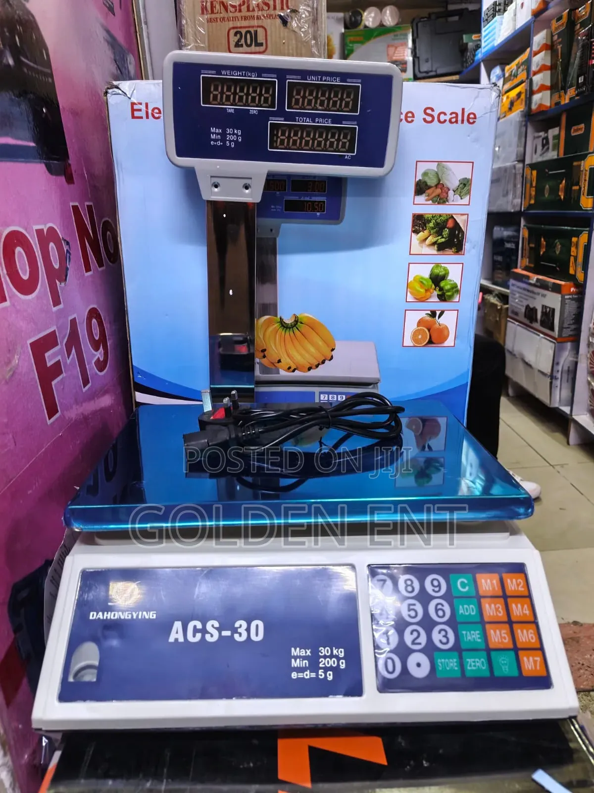 ACS 30 Banana Scale/ Commercial Weighing Scale