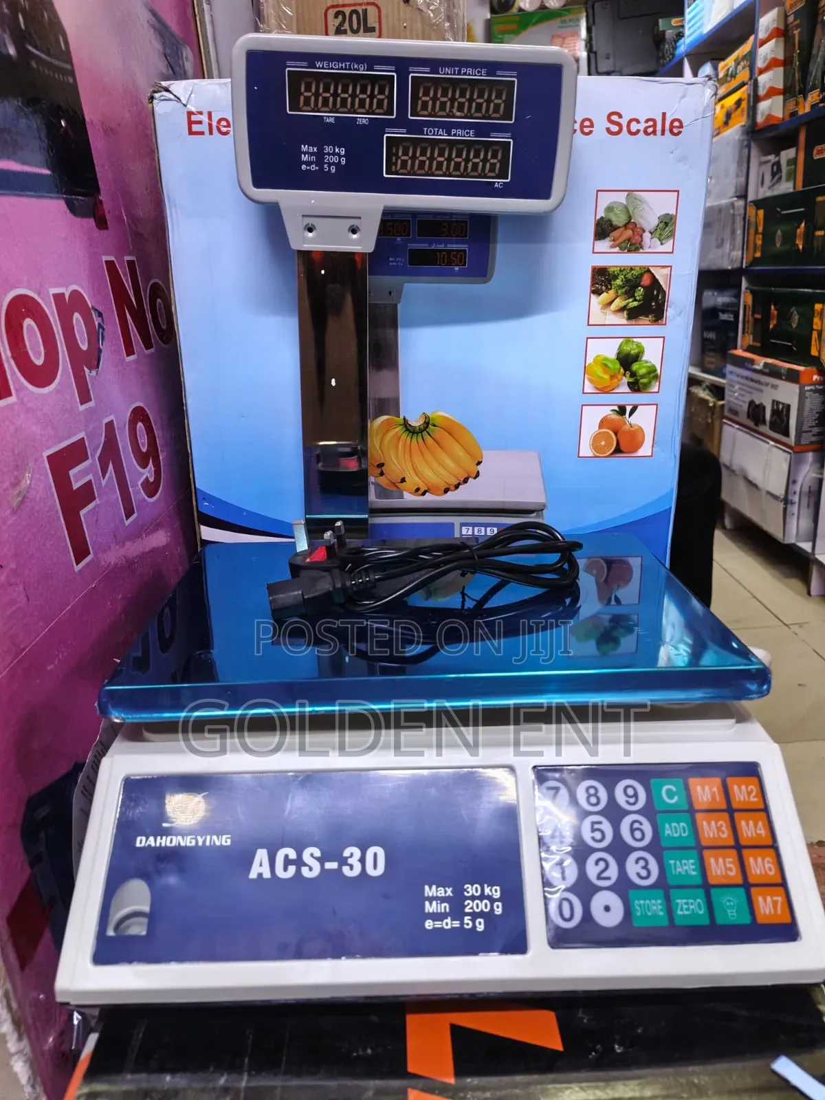 ACS 30 Banana Scale/ Commercial Weighing Scale
