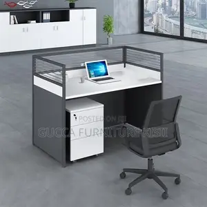 Office Workstation; One Way Modular Office Workstation