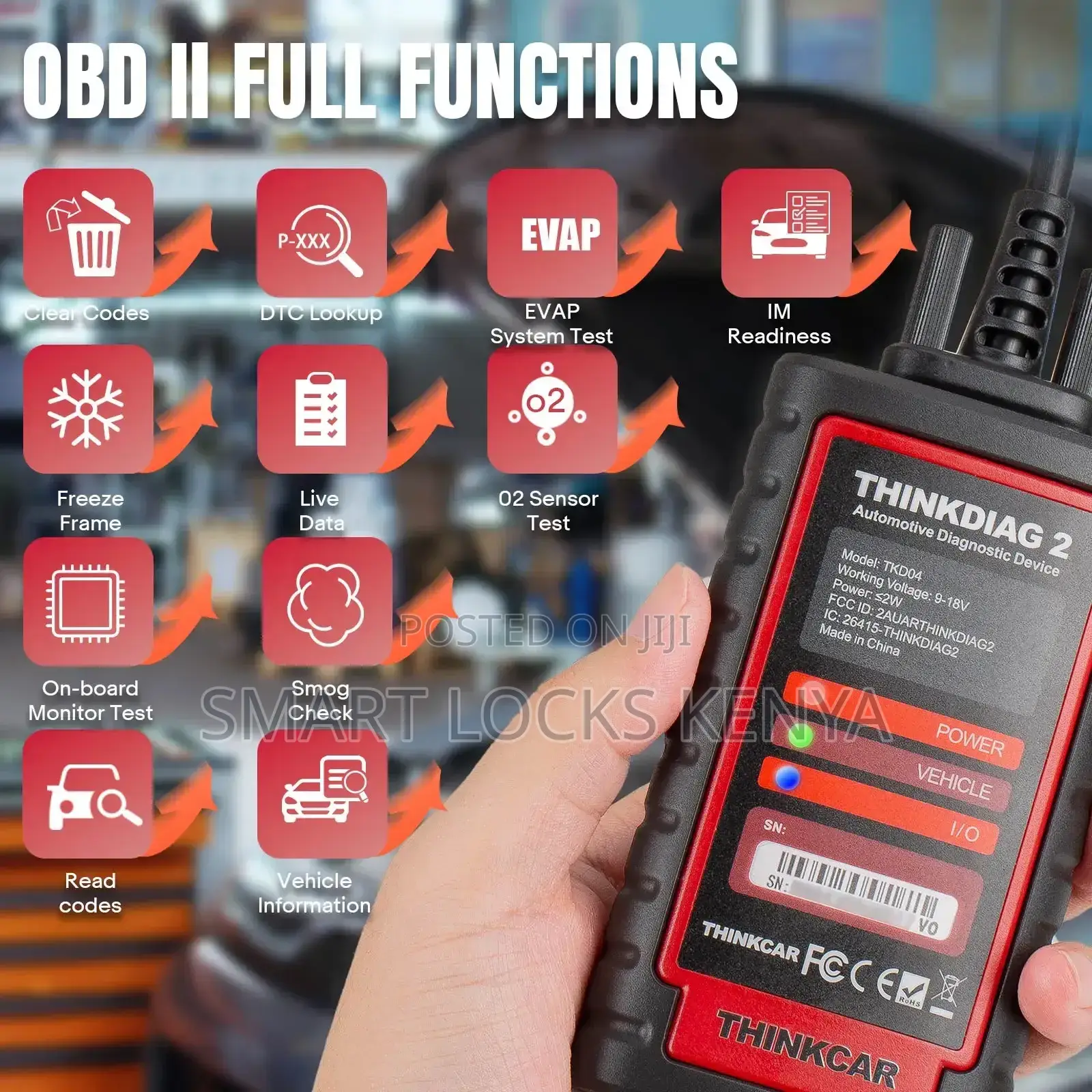 THINKDIAG2 ALL Software 1 Year Free Easydiag ECU Auto OBD