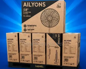 Ailyons 18inches Standing Fan