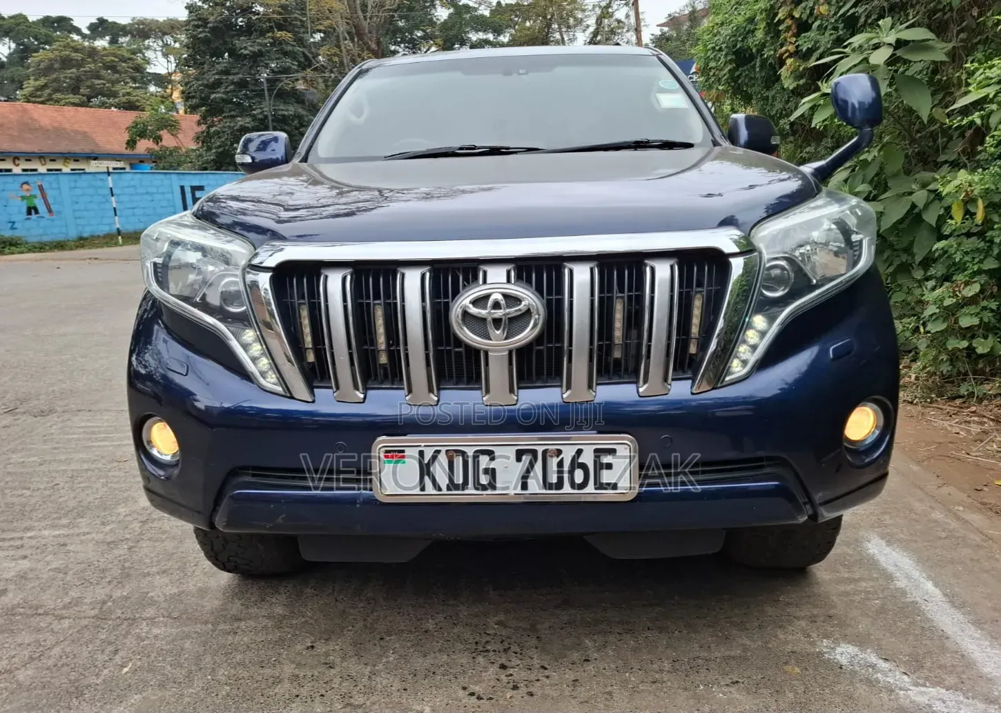 Toyota Land Cruiser Prado 2014 Blue