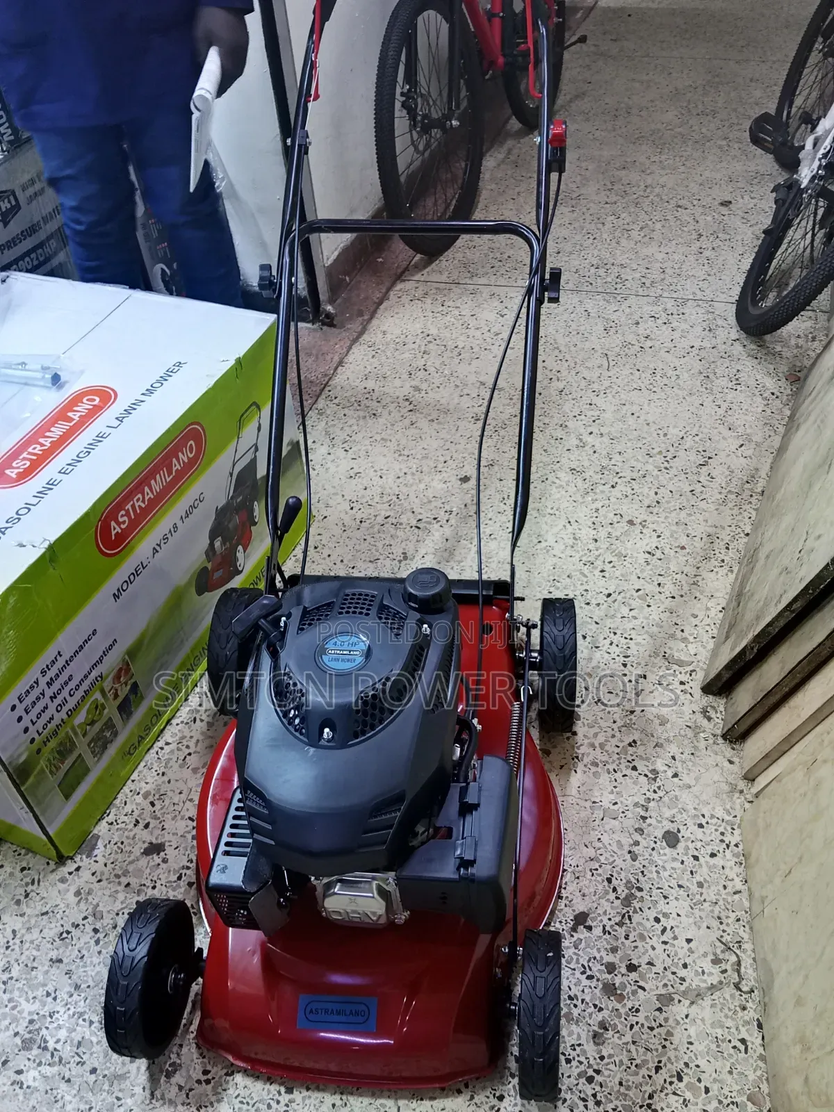 4.0Hp 180CC Astramilano Gasoline Lawn Mower