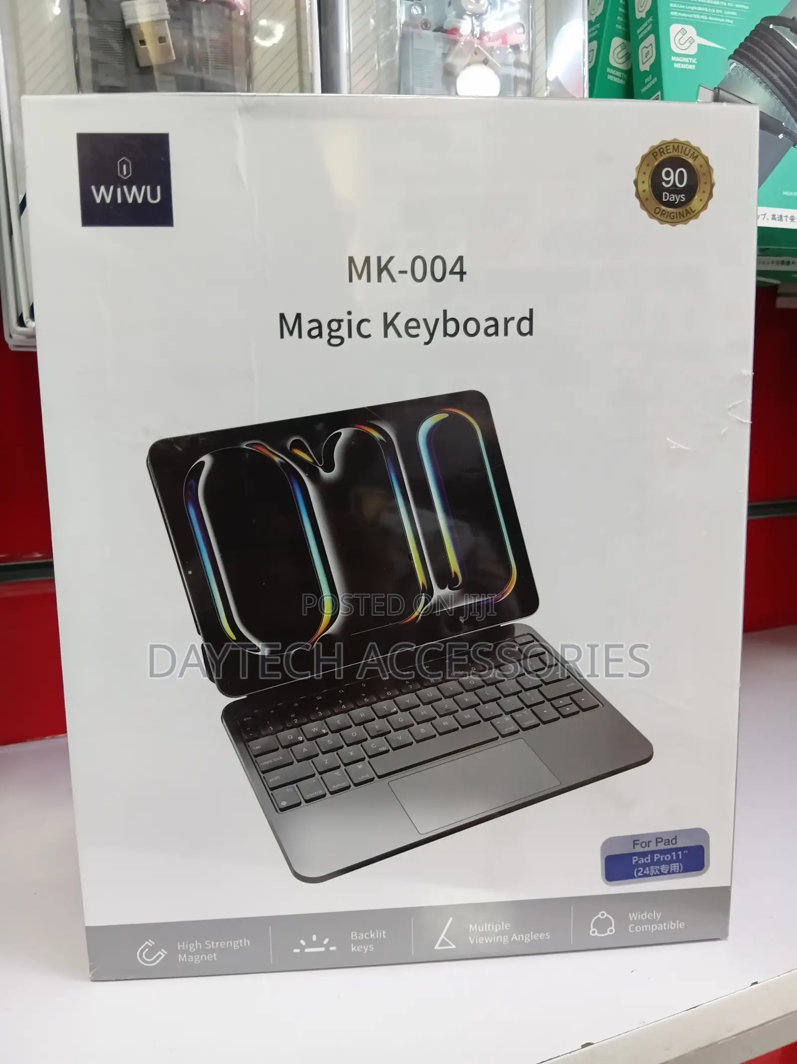 This Is a WiWU MK-004 Magic Keyboard Designed for the 11-Inch iPad Pro