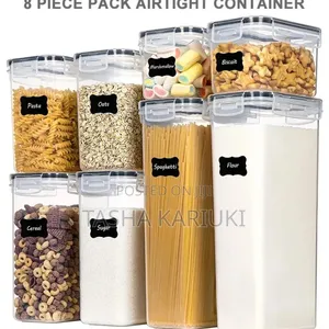 8pcs Pantry Storage Container _Lyn