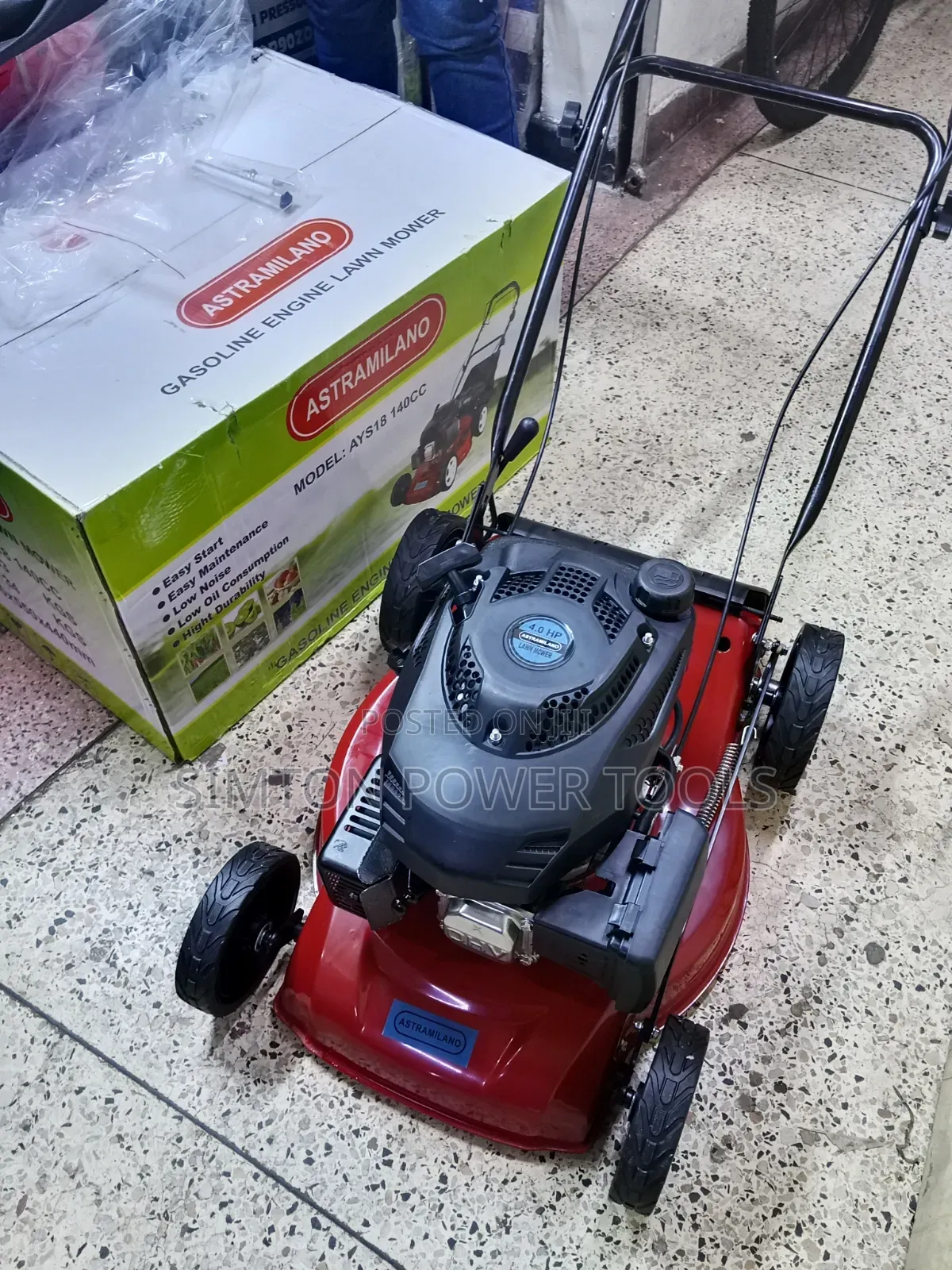 Commercial Gasoline Engine Lawn Mower 4.0hp