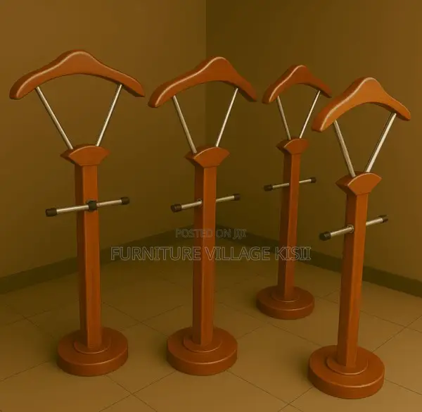 Executive Mahogany Office Coat Hanger