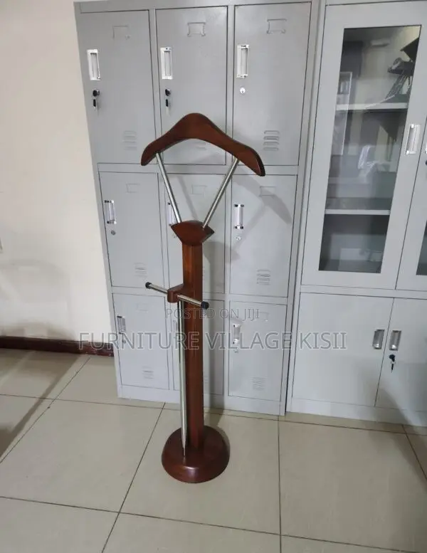 Executive Mahogany Office Coat Hanger