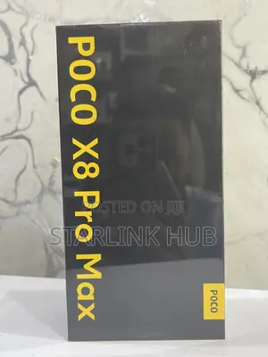 New Xiaomi Poco X8 Pro Max 512 GB Black
