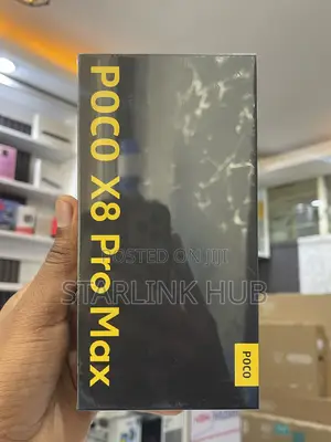 New Xiaomi Poco X8 Pro Max 256 GB Black