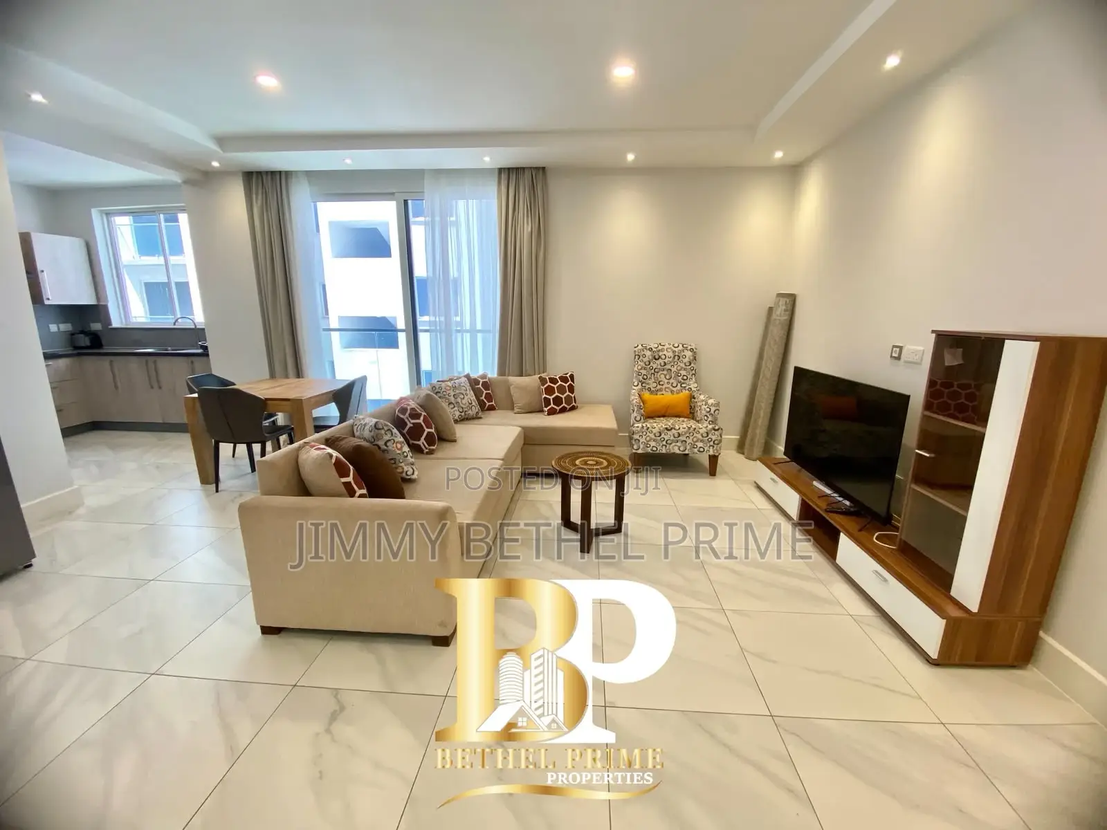 Furnished 1bdrm Apartment in Raphta Road Area for rent