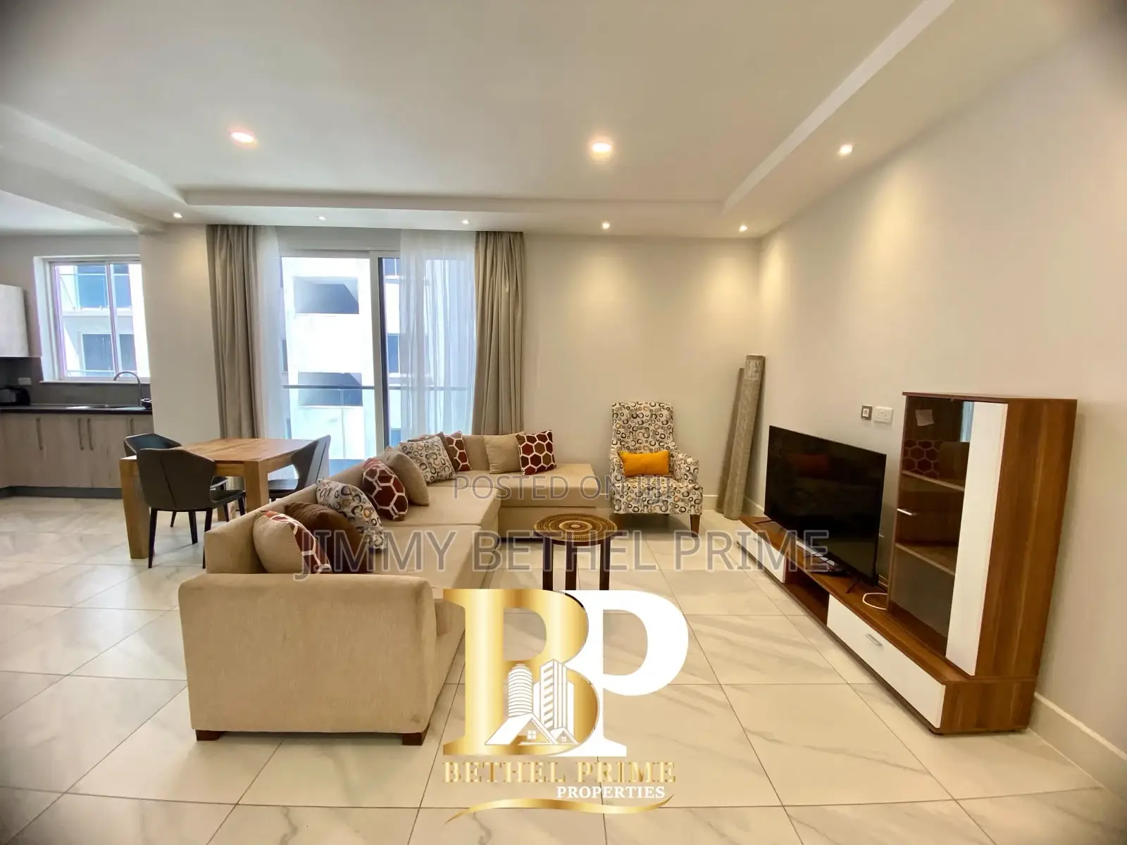 Furnished 1bdrm Apartment in Raphta Road Area for rent