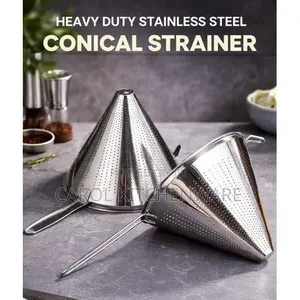 Heavy Duty Stainless Steel Conical Strainer