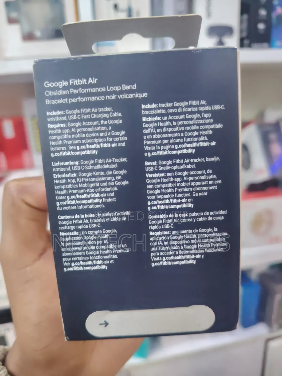 Google Fitbit Air