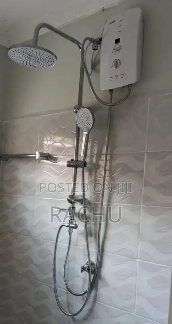 Shower Mixer and Heater With Pump