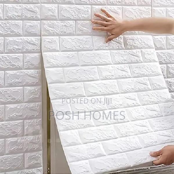 Quality Foam Panels White Brick - thumbnail 2