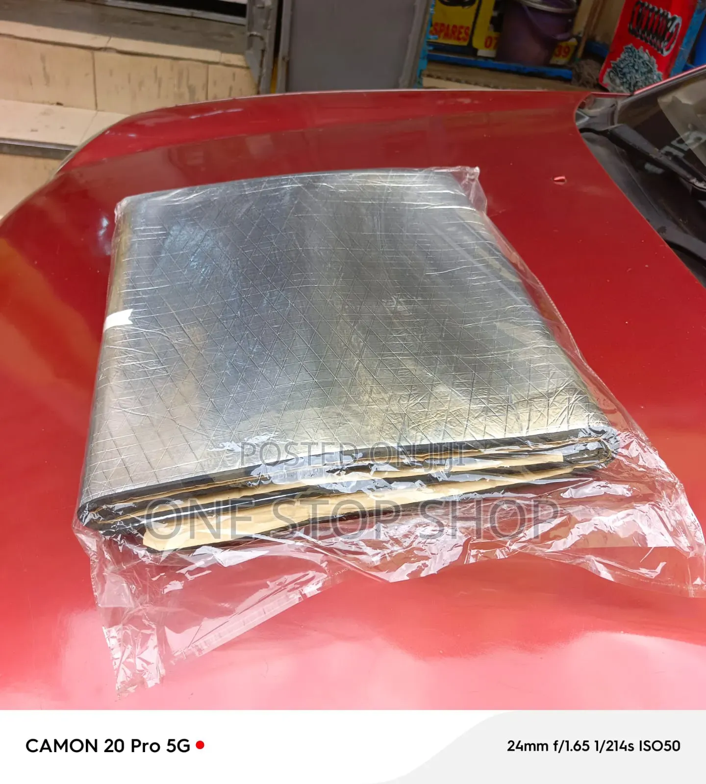 140*100cm 8mm Bonnet Heat Insulation Sound Deadening Sheet