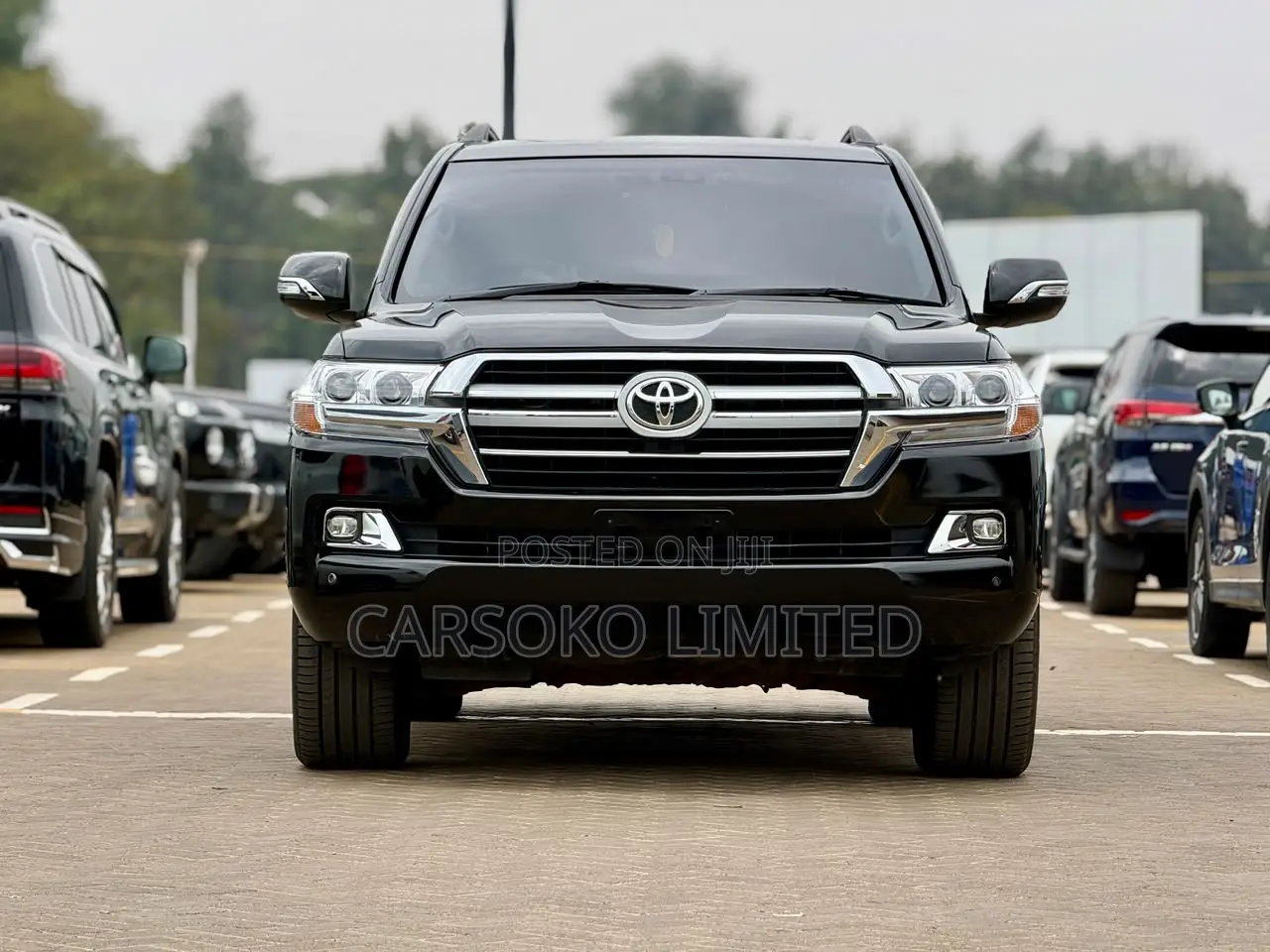 Toyota Land Cruiser 2008 Black