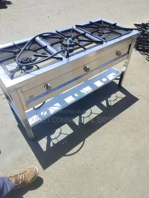 Three Burner Stainless Steel
