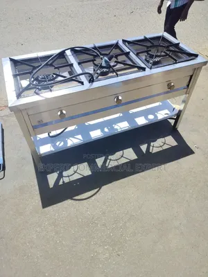 Three Burner Stainless Steel