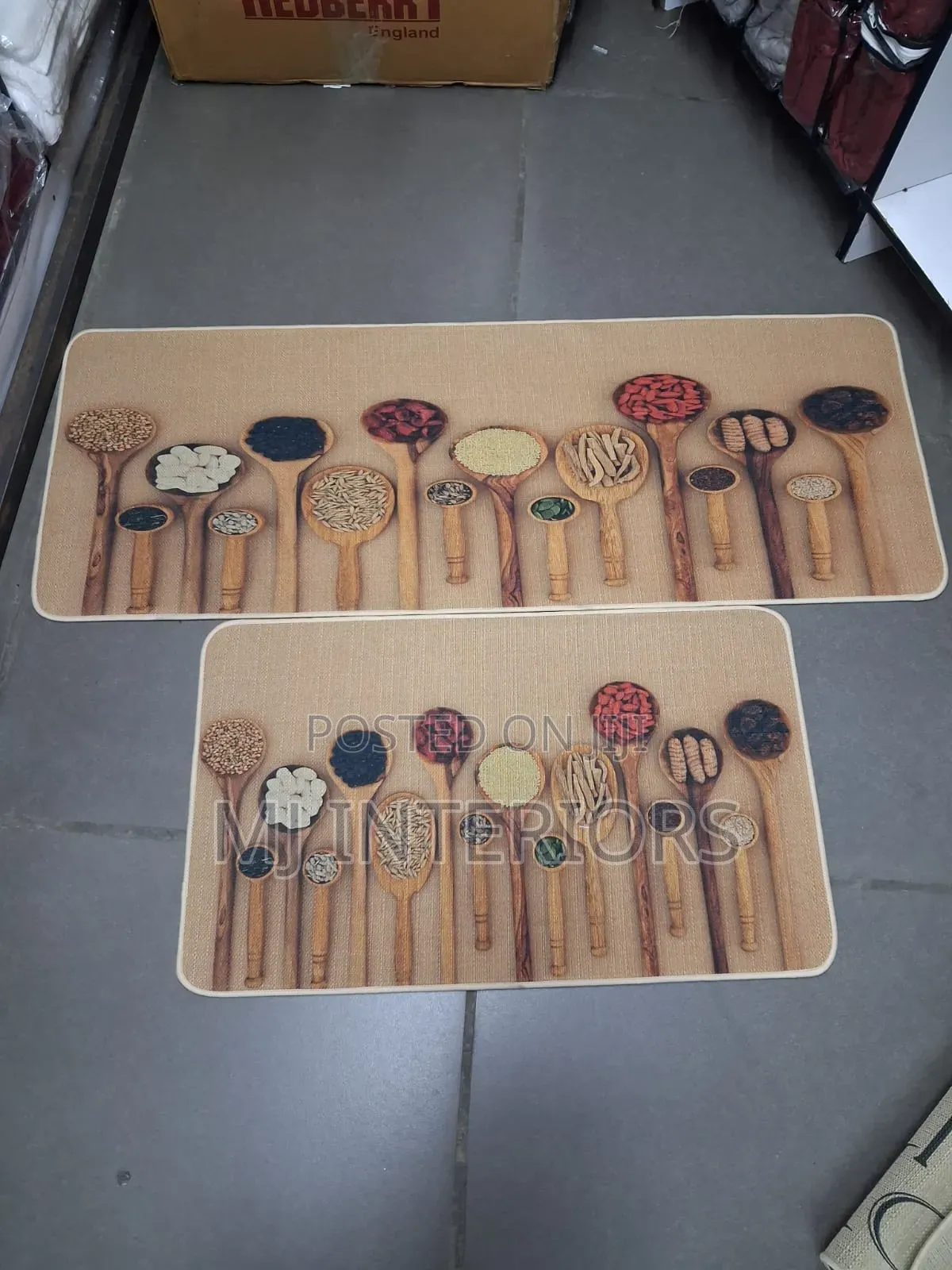 Printed Kitchen Runner Mat