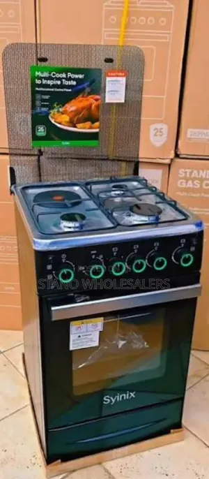 3+1 Electric Cooker Syinix 60 by 60 Syn60s