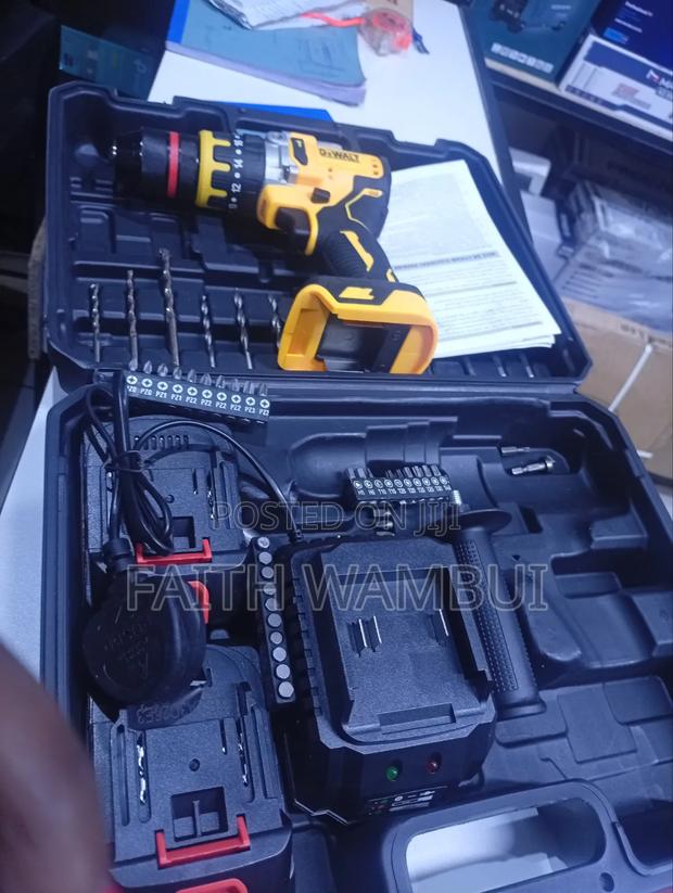 New Arrival DeWalt Cordless Drill With Bits - main view