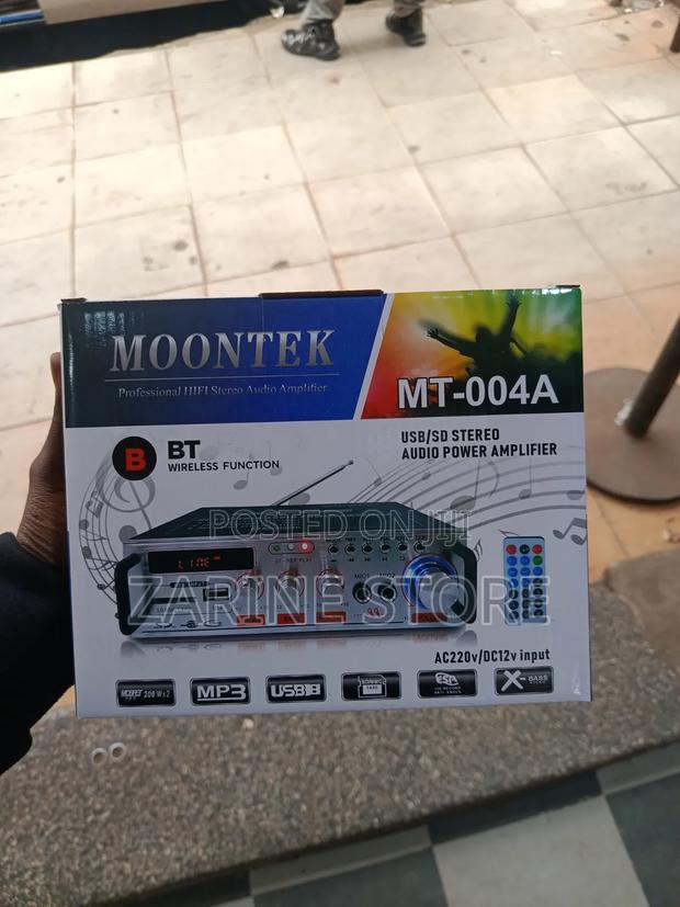 Moontek Amplifier MT-004A Bluetooth Amplifier With Radio