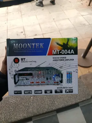 Moontek Amplifier MT-004A Bluetooth Amplifier With Radio