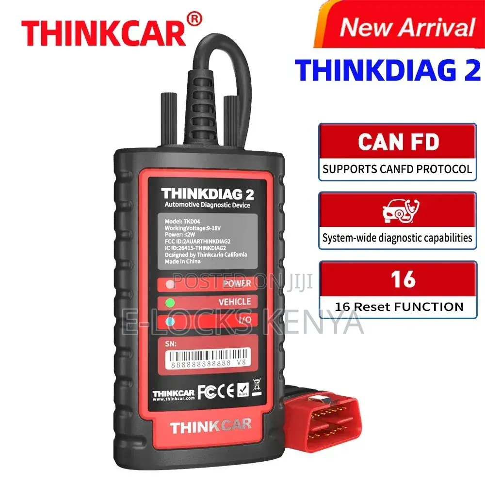 Car Scanner ThinkDiag 2 OBD ThinkCar ECU Coding Diagnostic